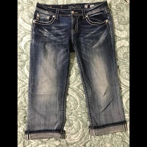 Miss Me crop jeans size 29